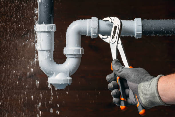 Professional Sewer Line Repair technician working in Hoosick Falls, NY